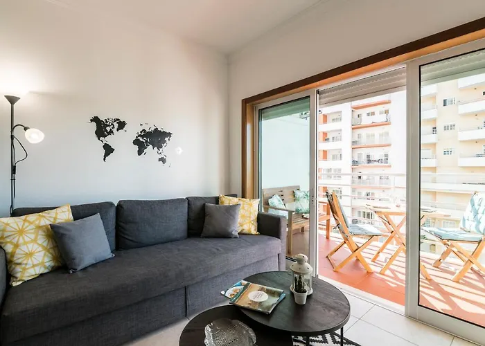 Algarve Vibes Apartment, Wifi, Pool, Ac, Bbq Appartement